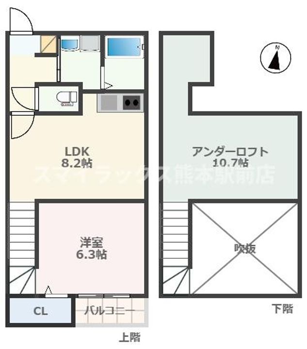 アドバンスIKENOUE(仮)の間取り