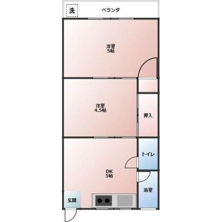 愛知県名古屋市守山区翠松園1(マンション)の賃貸物件の間取り