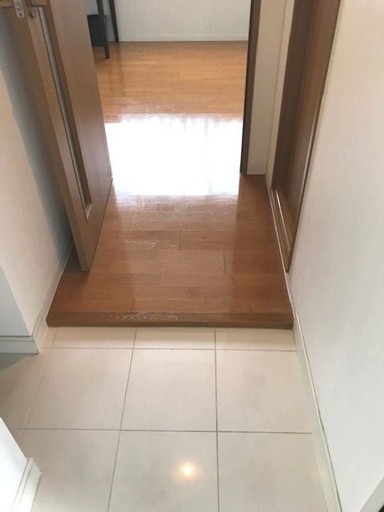 カスタリア大町の玄関