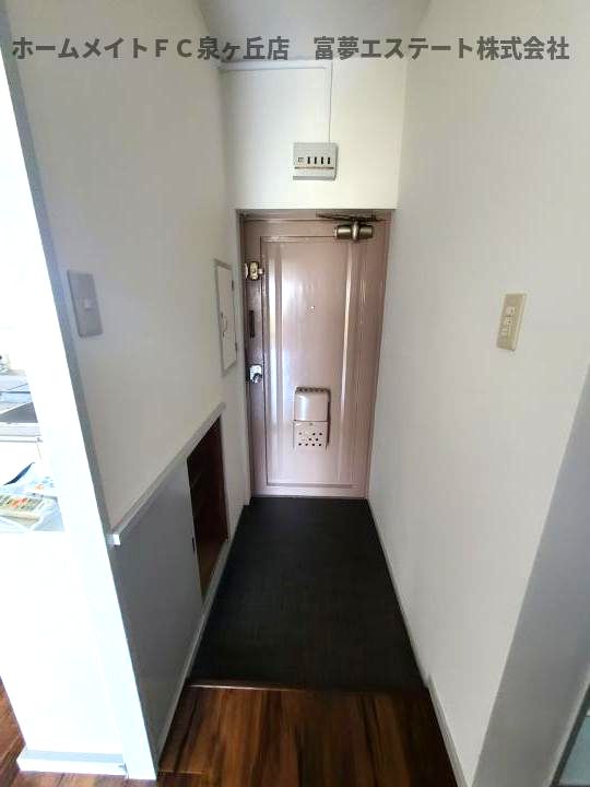 グリーンコーポの玄関