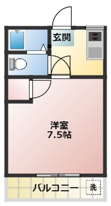 ハイツYの間取り