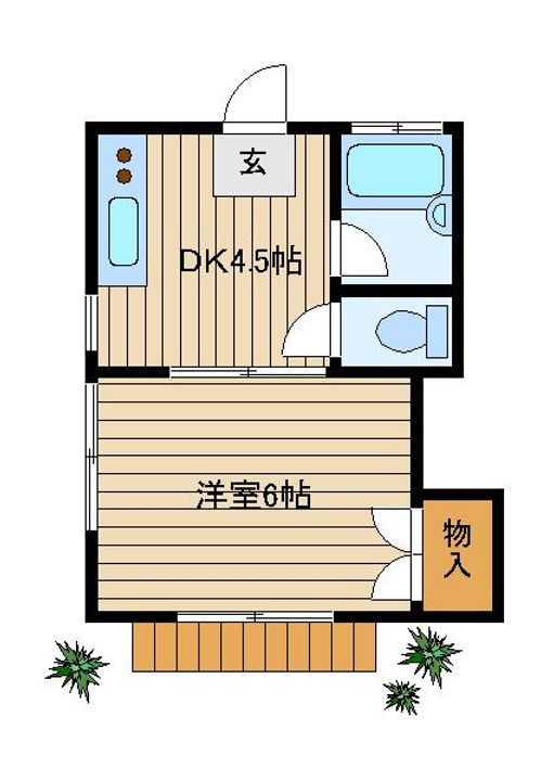 ホークス和香の間取り