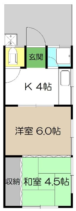 和泉荘の間取り