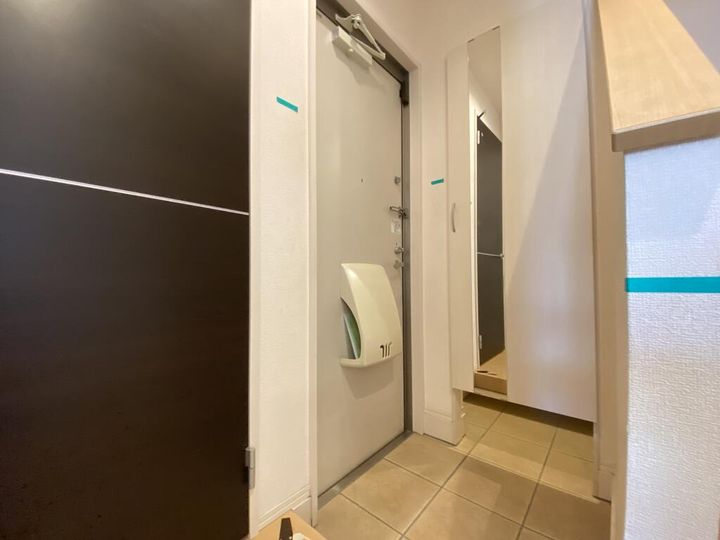 大分県大分市王子町(一戸建)の賃貸物件の玄関