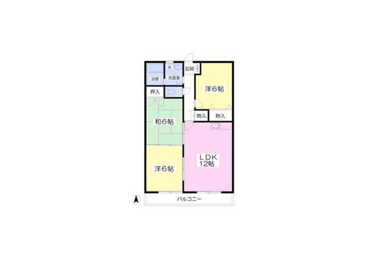 メゾンド桜木の間取り