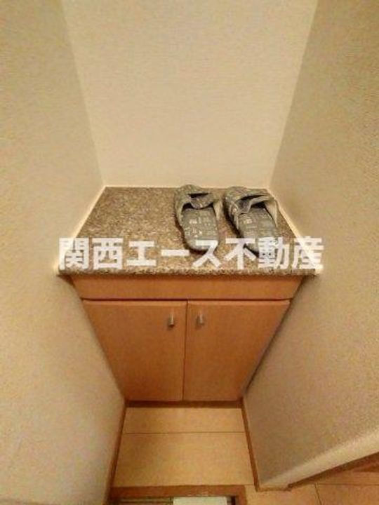サンアビテの玄関