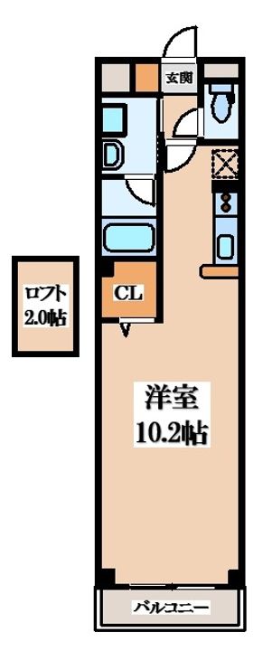サンアビテの間取り