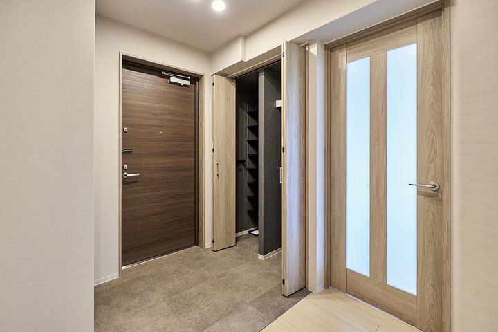 文の杜テラスの玄関