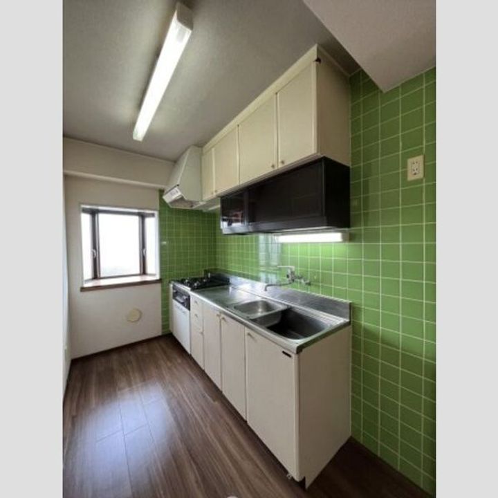 茨城県古河市古河(マンション)の賃貸物件のキッチン