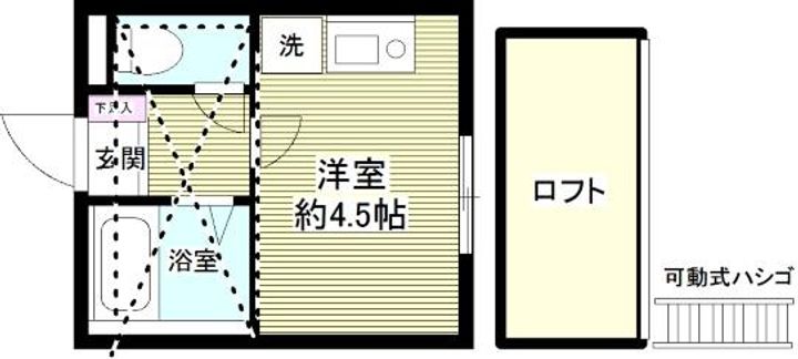 G・Aタウン山手・矢口台の間取り