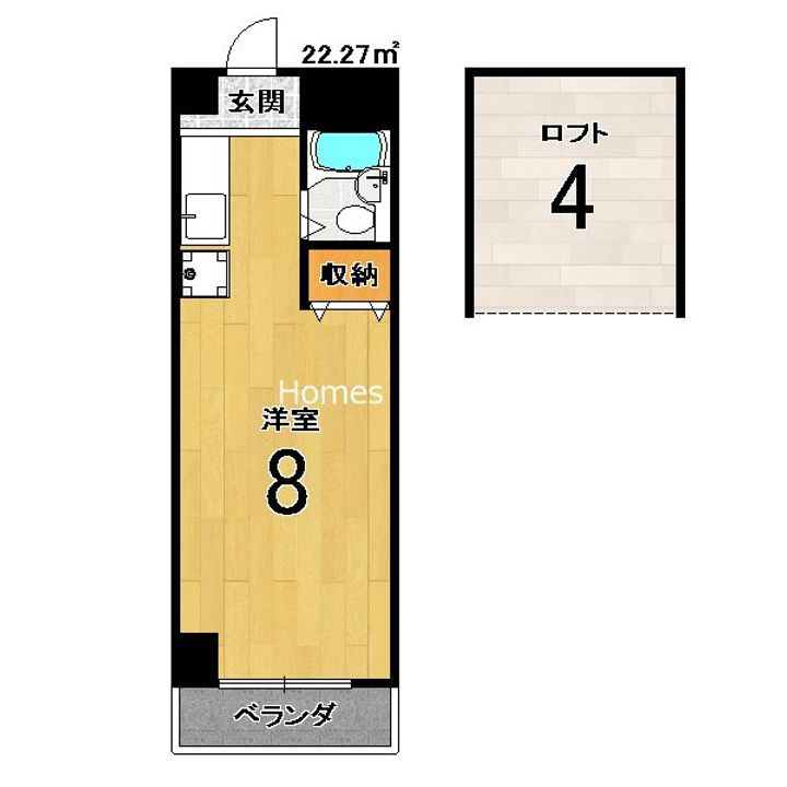 ベルビスタの間取り