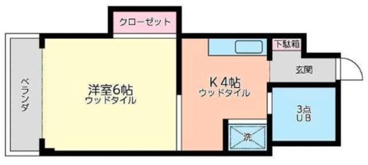 神奈川県横浜市西区岡野2(マンション)の賃貸物件の間取り