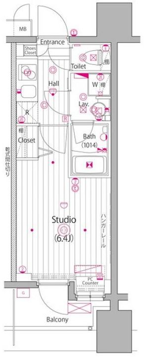 グランドガーラ川崎の間取り