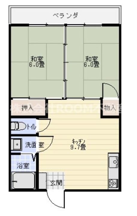 コーポ柳橋の間取り