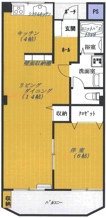 栃木県宇都宮市弥生1(マンション)の賃貸物件の間取り