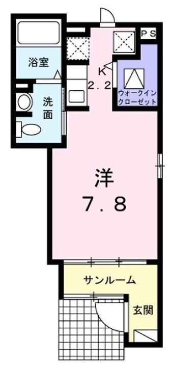 広島県廿日市市串戸3(アパート)の賃貸物件の間取り