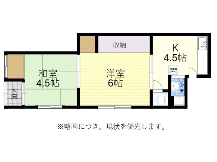ペディコート神戸会下山の間取り