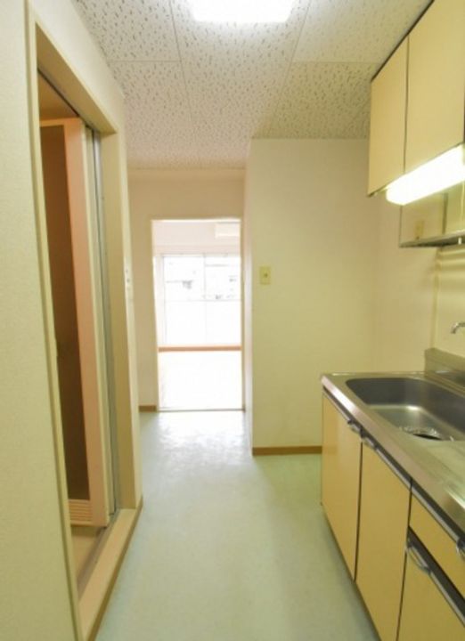 Uマンションの玄関