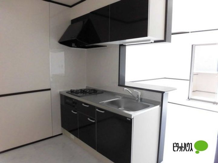 Sky City Yahaba IIのキッチン