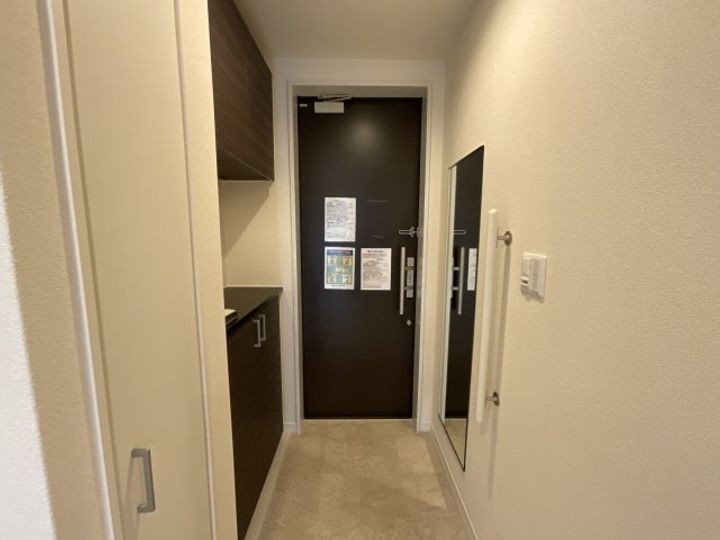 シャーメゾン新三田の玄関