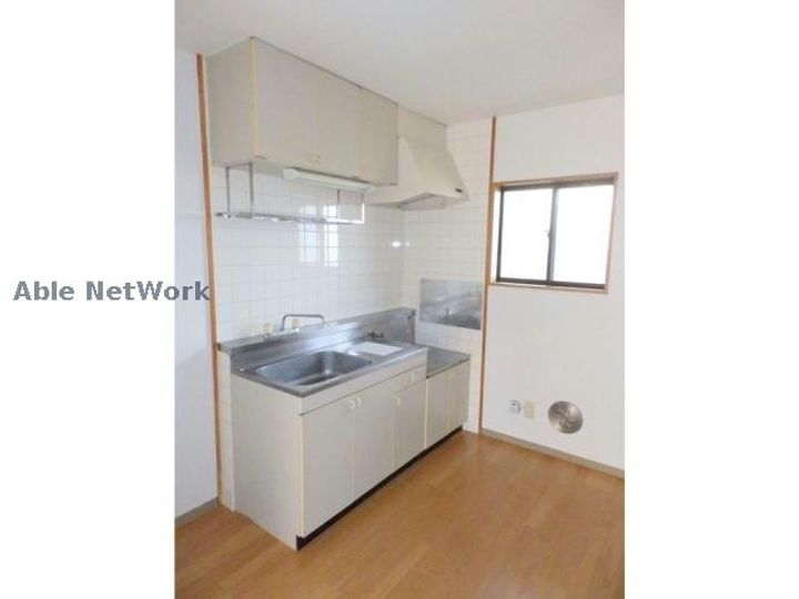 茨城県古河市中田(アパート)の賃貸物件のキッチン