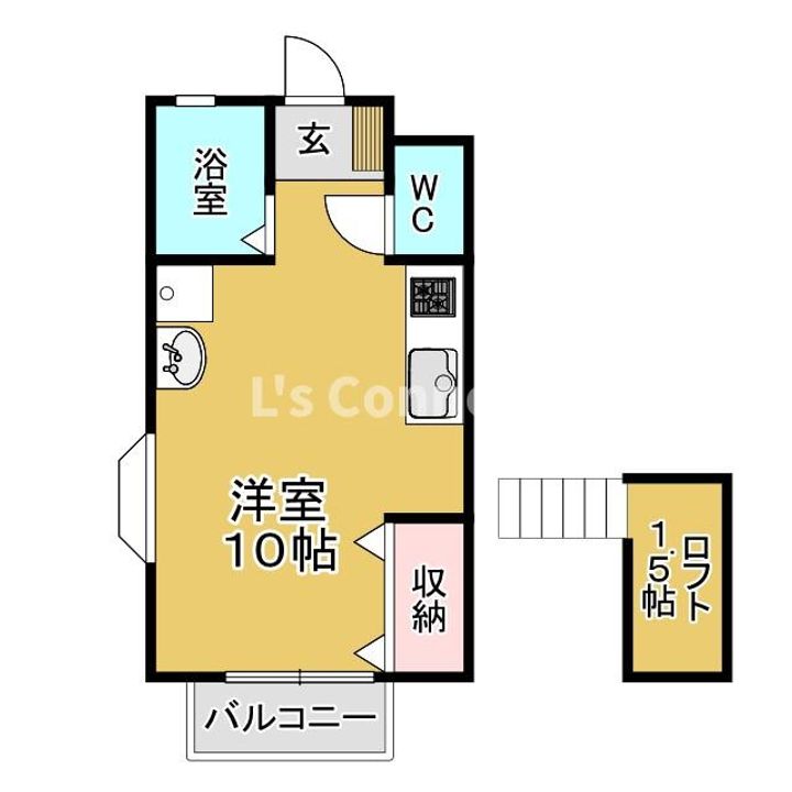 アルカディア泉の間取り