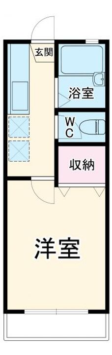 ちとせハイツの間取り