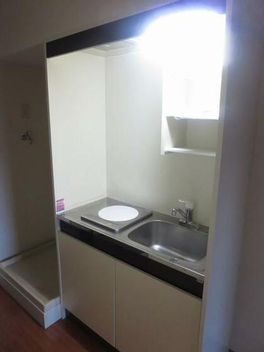 フラット・ベルビルのキッチン