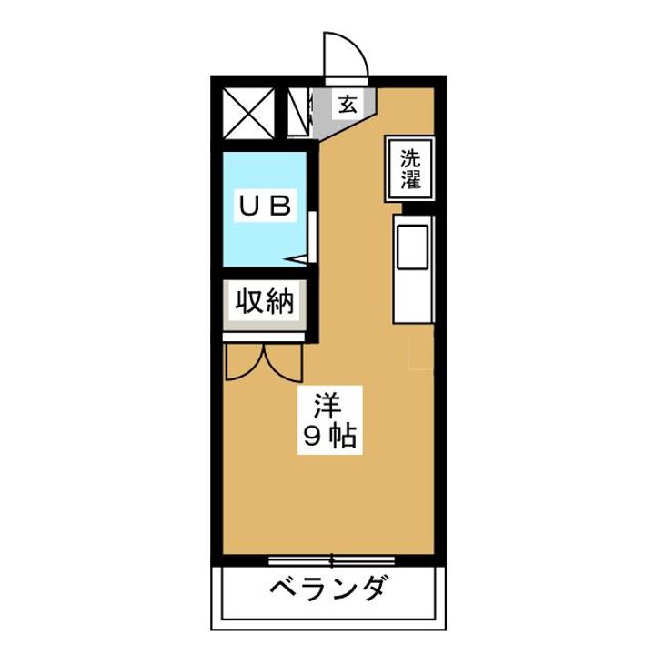 オーキスビルの間取り