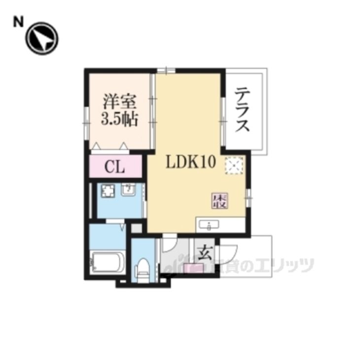 サニーヒル参番館の間取り