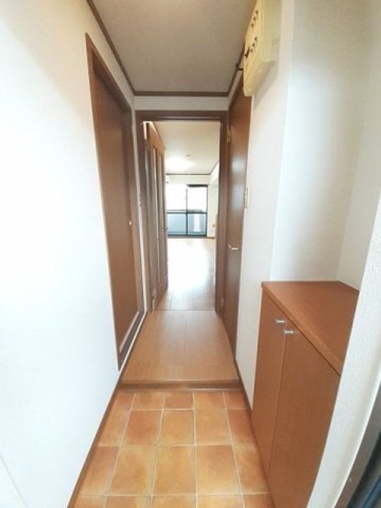 カーサ木太IIの玄関