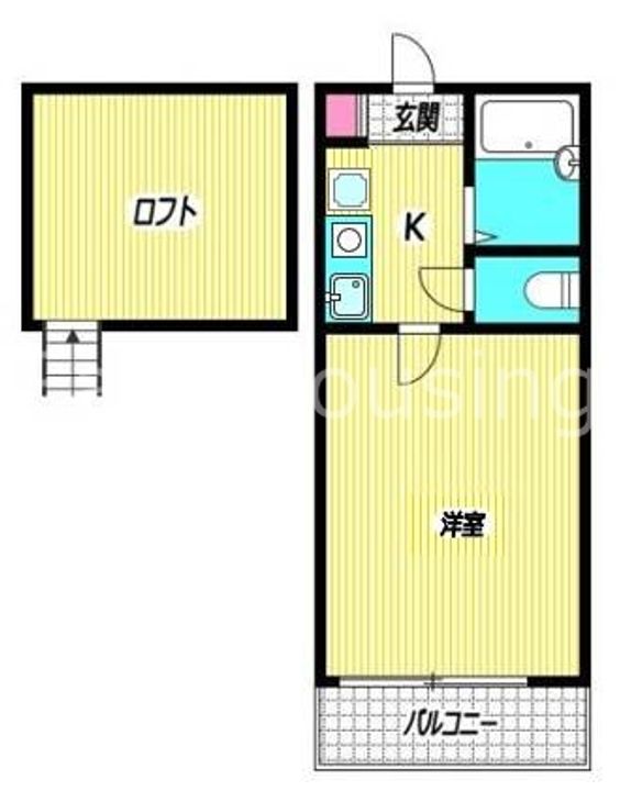 東京都中野区上高田5(アパート)の賃貸物件の間取り