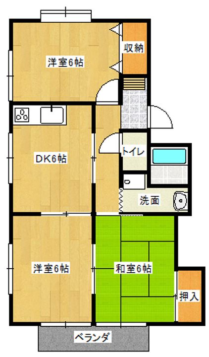プレンティ21の間取り