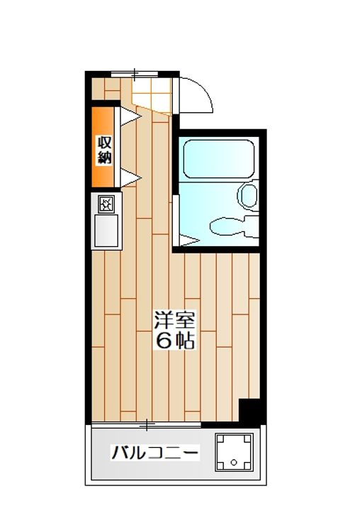 神奈川県横浜市中区麦田町4(マンション)の賃貸物件の間取り