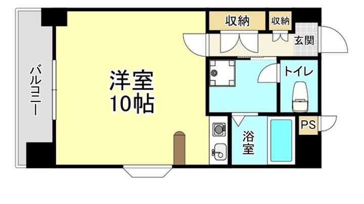 ブランシュ砂津の間取り