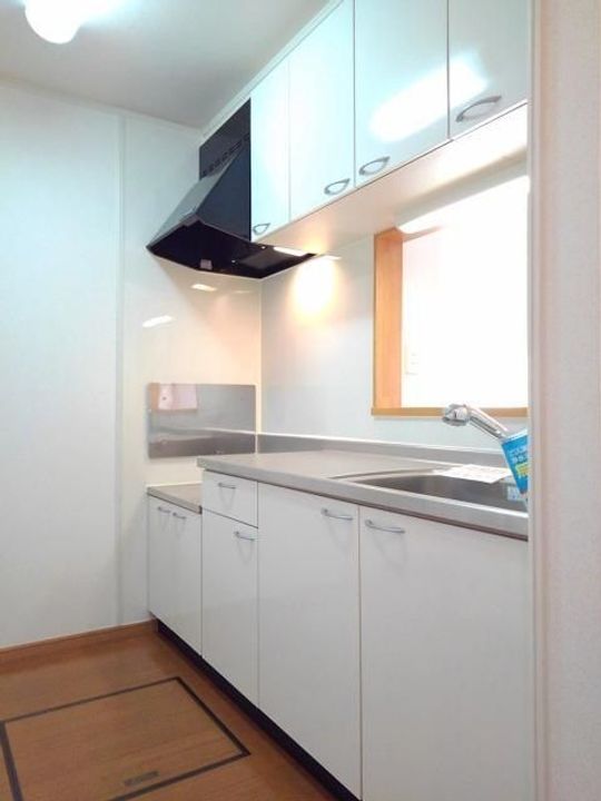 福島県伊達市保原町字実町(アパート)の賃貸物件のキッチン