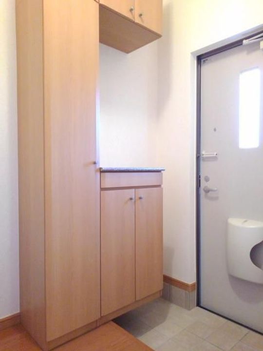 福島県伊達市保原町字実町(アパート)の賃貸物件の玄関