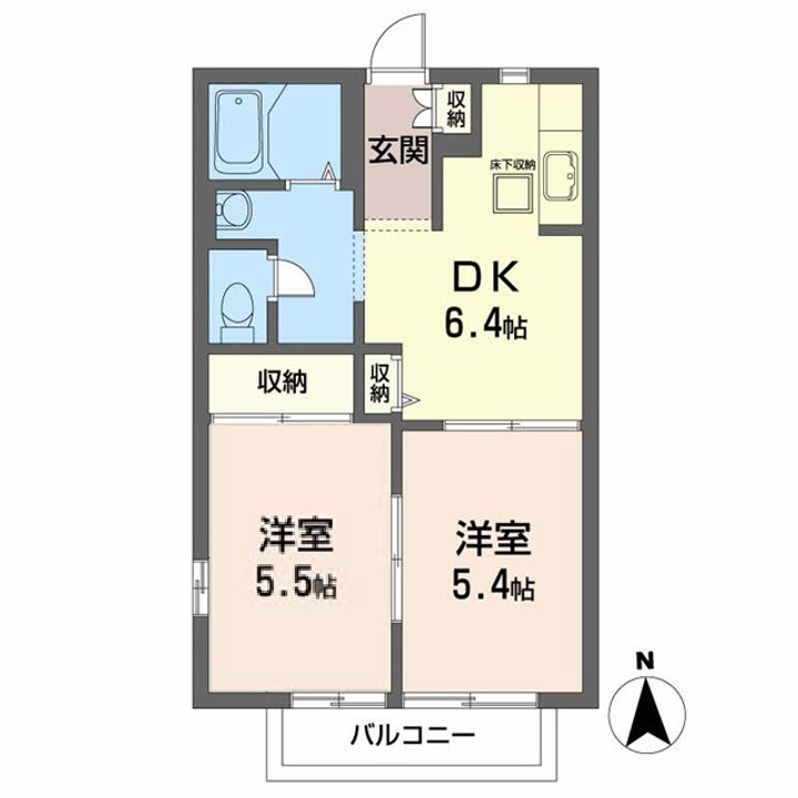 セリジェの間取り