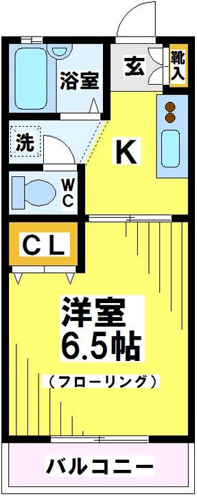 東京都府中市多磨町2(マンション)の賃貸物件の間取り