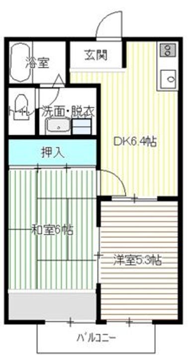 愛知県名古屋市南区鳥栖2(アパート)の賃貸物件の間取り