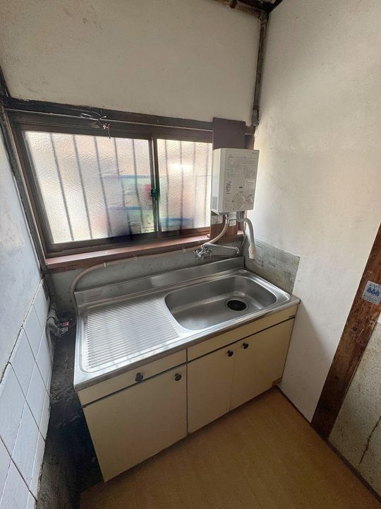 大阪府大阪市東住吉区針中野4(一戸建)の賃貸物件のキッチン