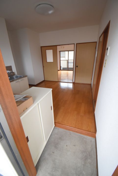 サクラハイツの玄関