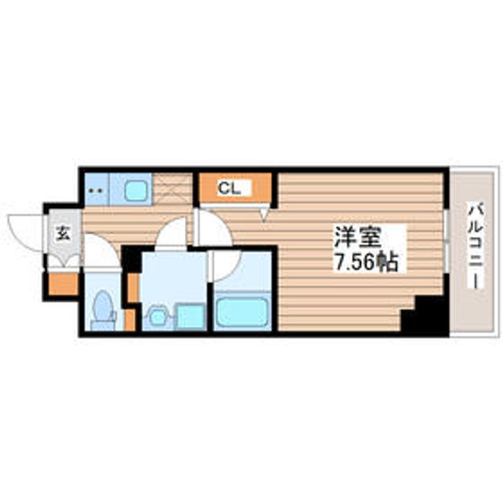 トゥールタ春日町の間取り