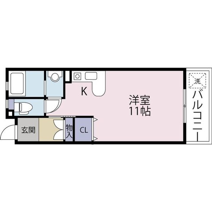 静清第二ハイツの間取り