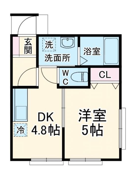 エステージ船橋ノースの間取り