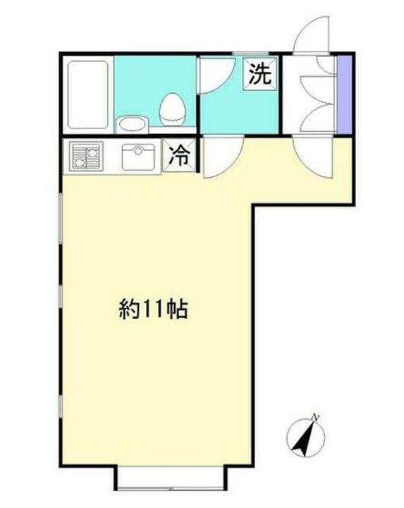 七里ガ浜東3丁目ARアパートの間取り