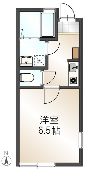 ヒルズアサヒの間取り