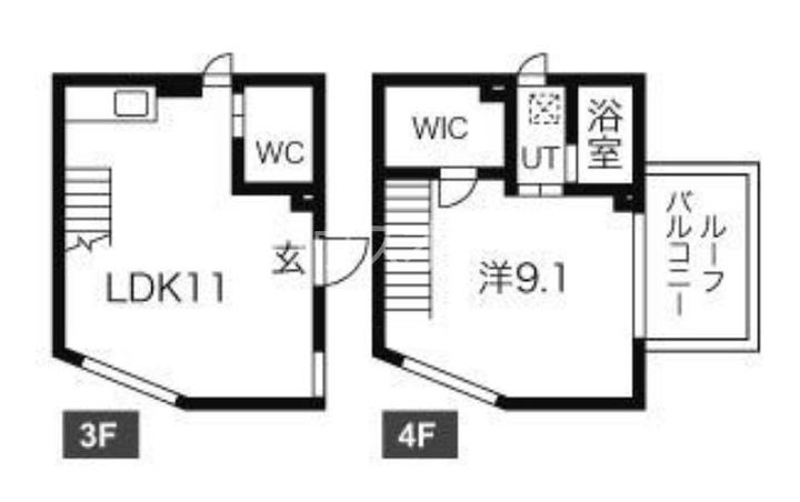 SOU YOTSUYA FUNAMACHIの間取り
