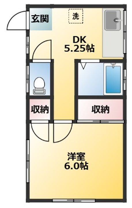東京都豊島区上池袋4(アパート)の賃貸物件の間取り