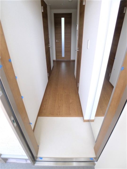 ベルシティ大鋸の玄関